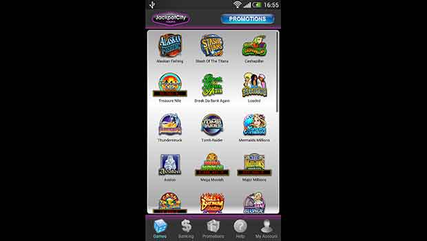 JackpotCity-Mobile-Casino-Lobby-Screenshot